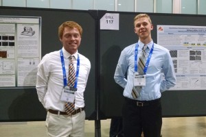 Matt Gira and Matt Milliken at the 2015 ACS Spring National Meeting