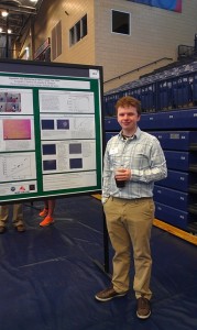 Ben Peecher at the 2014 Celebration of Undergraduate Research & Creative Performance